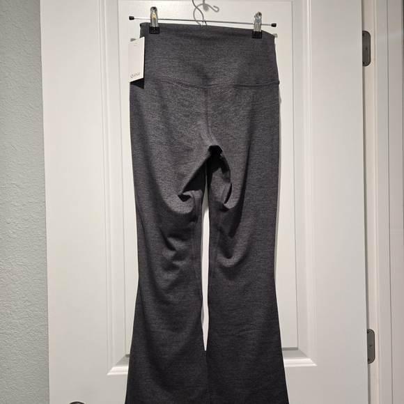 NWT- Quince Ultra-Soft Cropped Heather Charcoal Bootcut Pant Women's Size Small - Picture 7 of 14